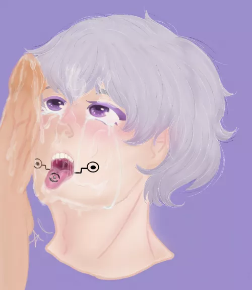 First time drawing NSFW (Toge, JJK) by Wolf_Lunari