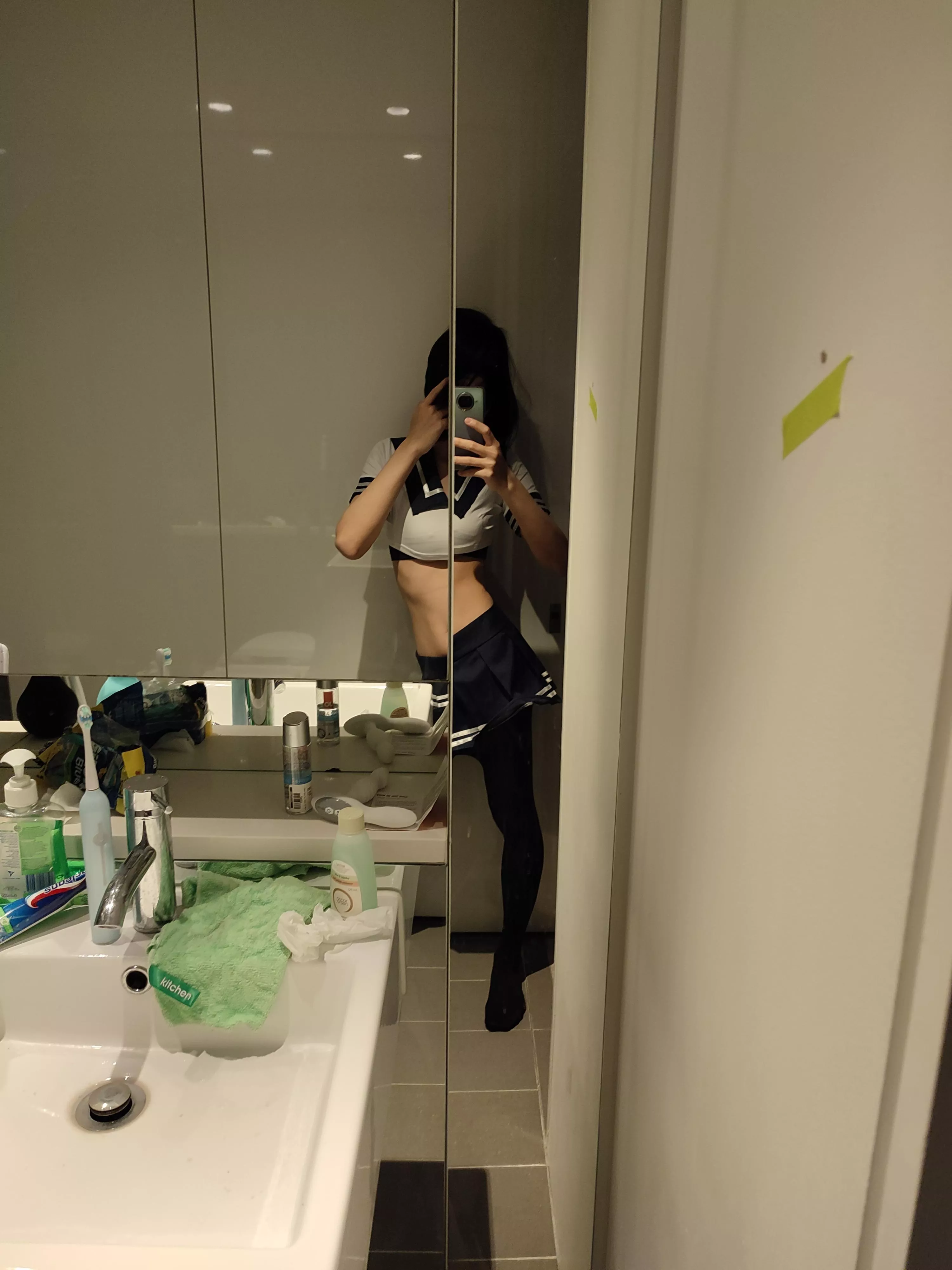 First time dress as a girl XD posted by Just-Money-9850