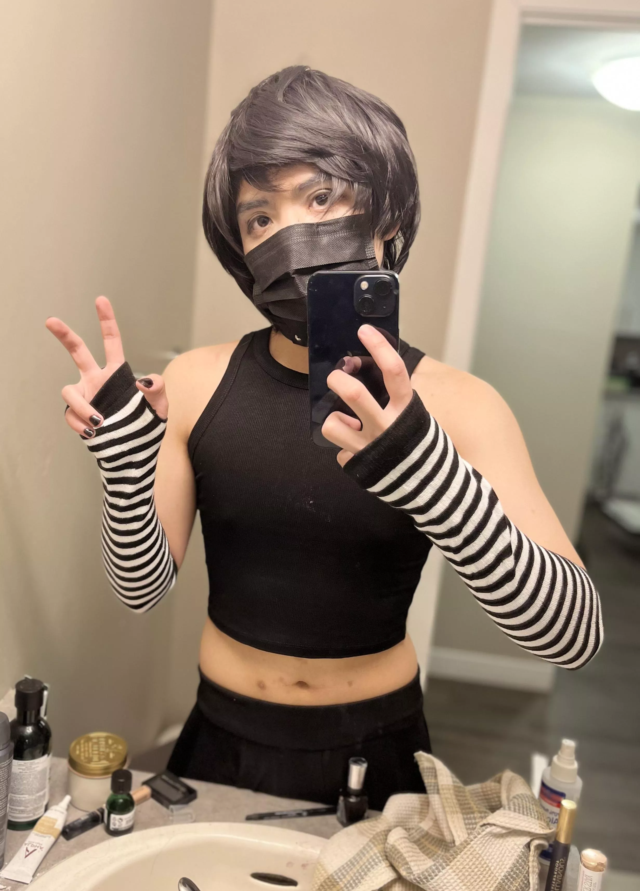 First time dressing up, is my femboy license approved? posted by Seasaltbytheseashore