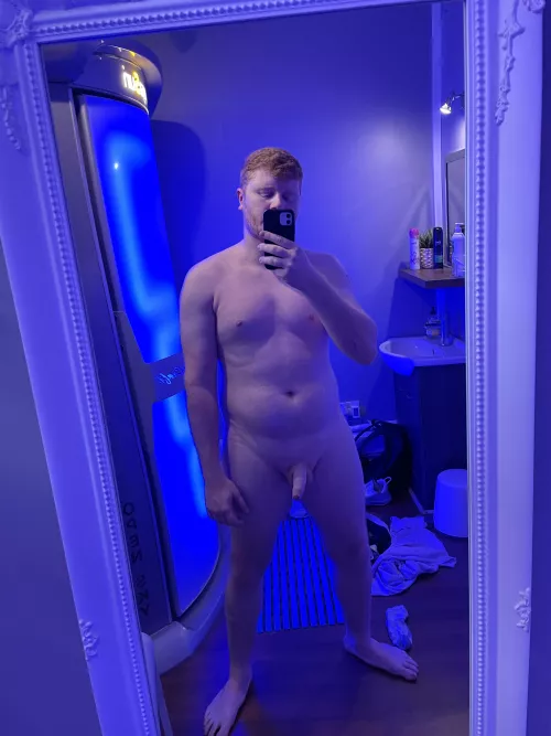 First time going into a tanbed by Legitimate-Ad3142