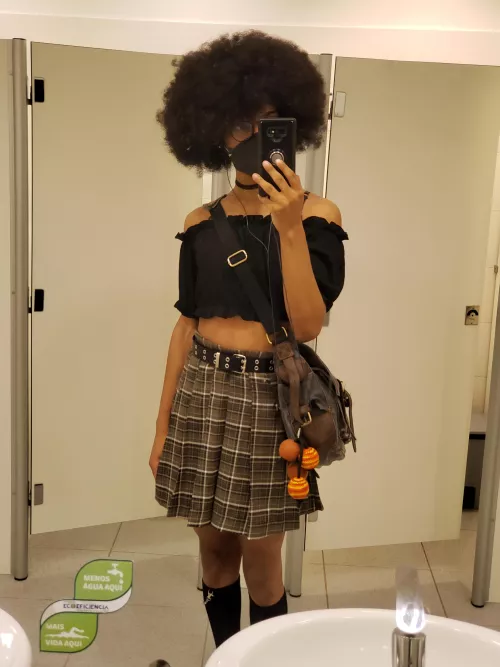 first time going out as an egirl by LinearHaru