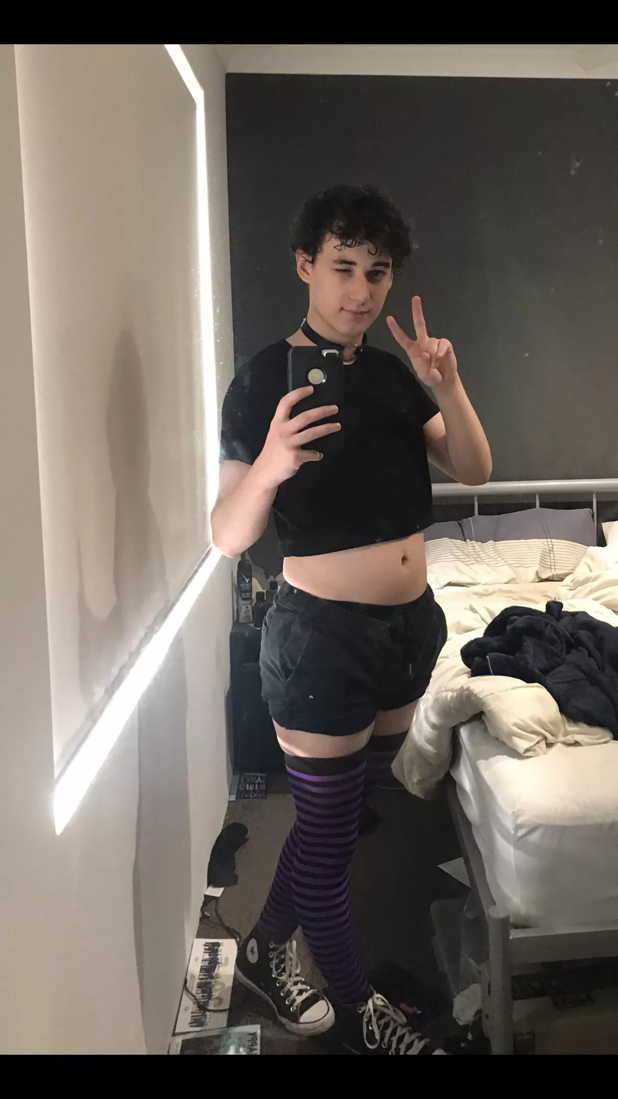 First time in thigh highs, how do I look? posted by the-big-nope