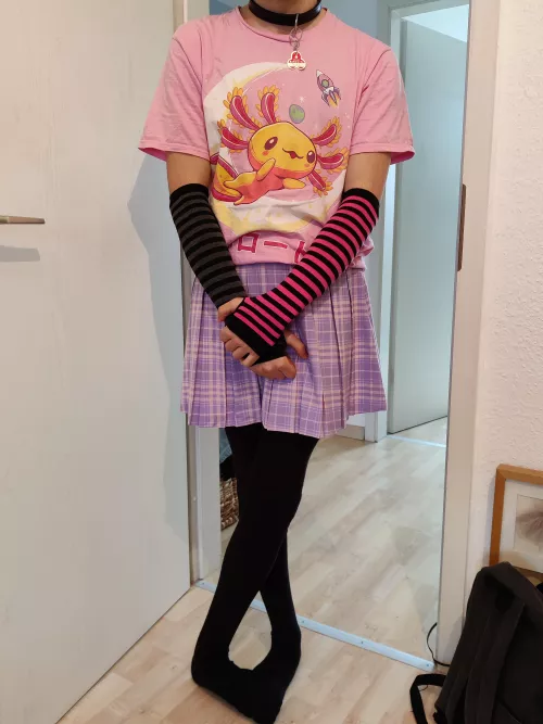 First time posting. I am a bit shy, how do I look? by Haoiu