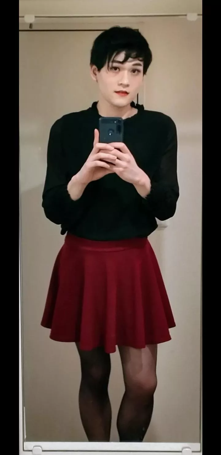 First time putting makeup on!! (without wig) posted by Sissyasian4u