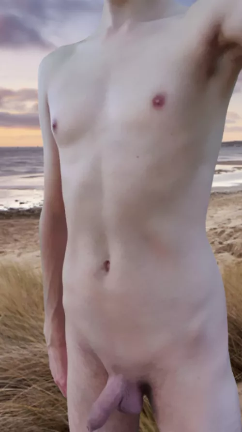 First time trying a clothing optional beach. About half the people there were actually naked. by dd6885