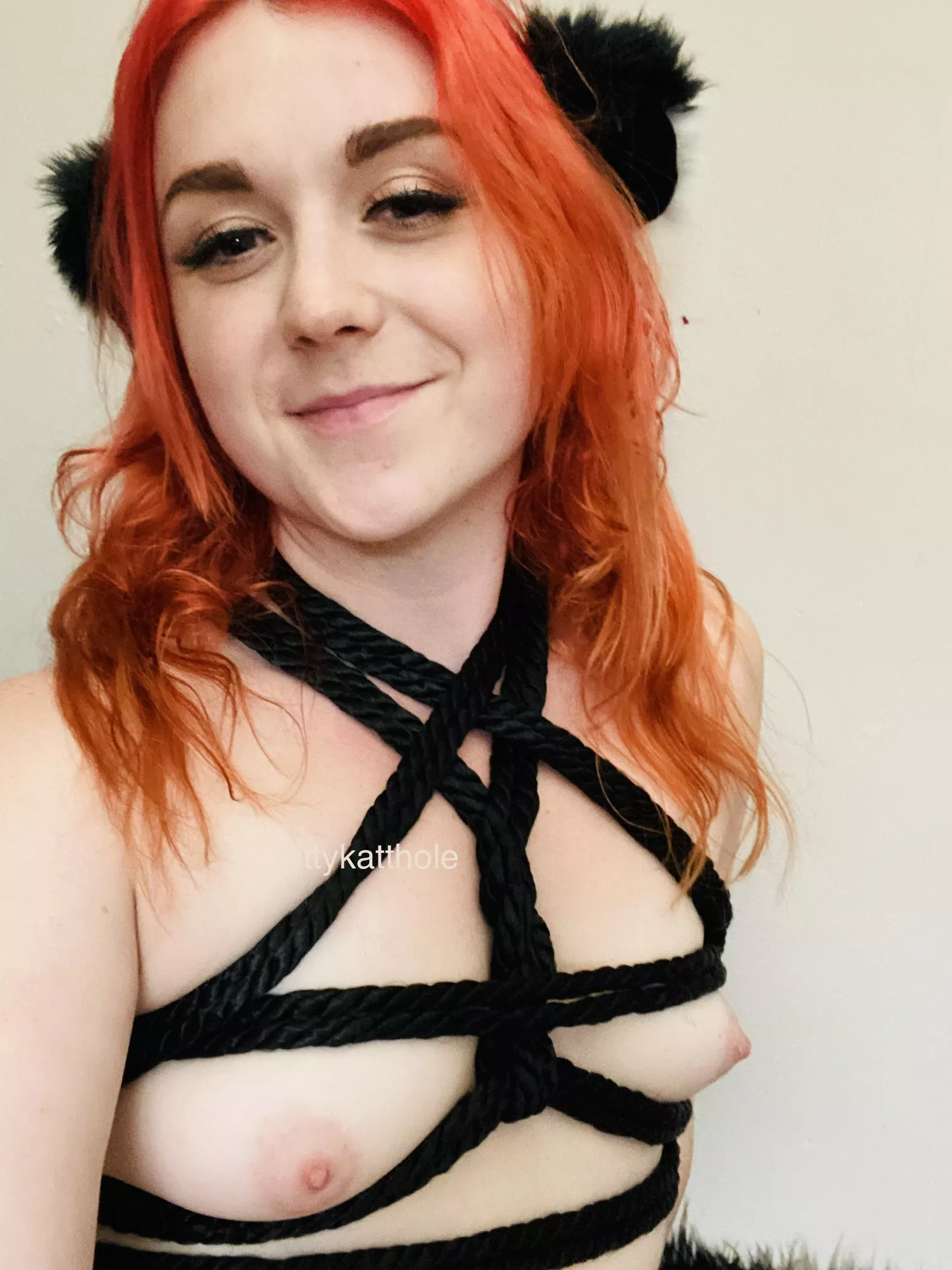 First time trying it on myself 🤭 posted by kittykatthole