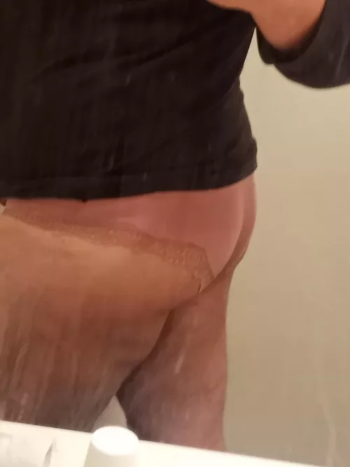 first time wearing panties... should I post more pictures like this.? by skunky7418