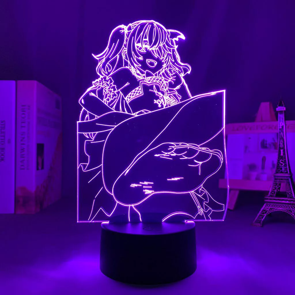Fischl Lamp! 💜(WeebCastle) [Genshin Impact] posted by checyy1