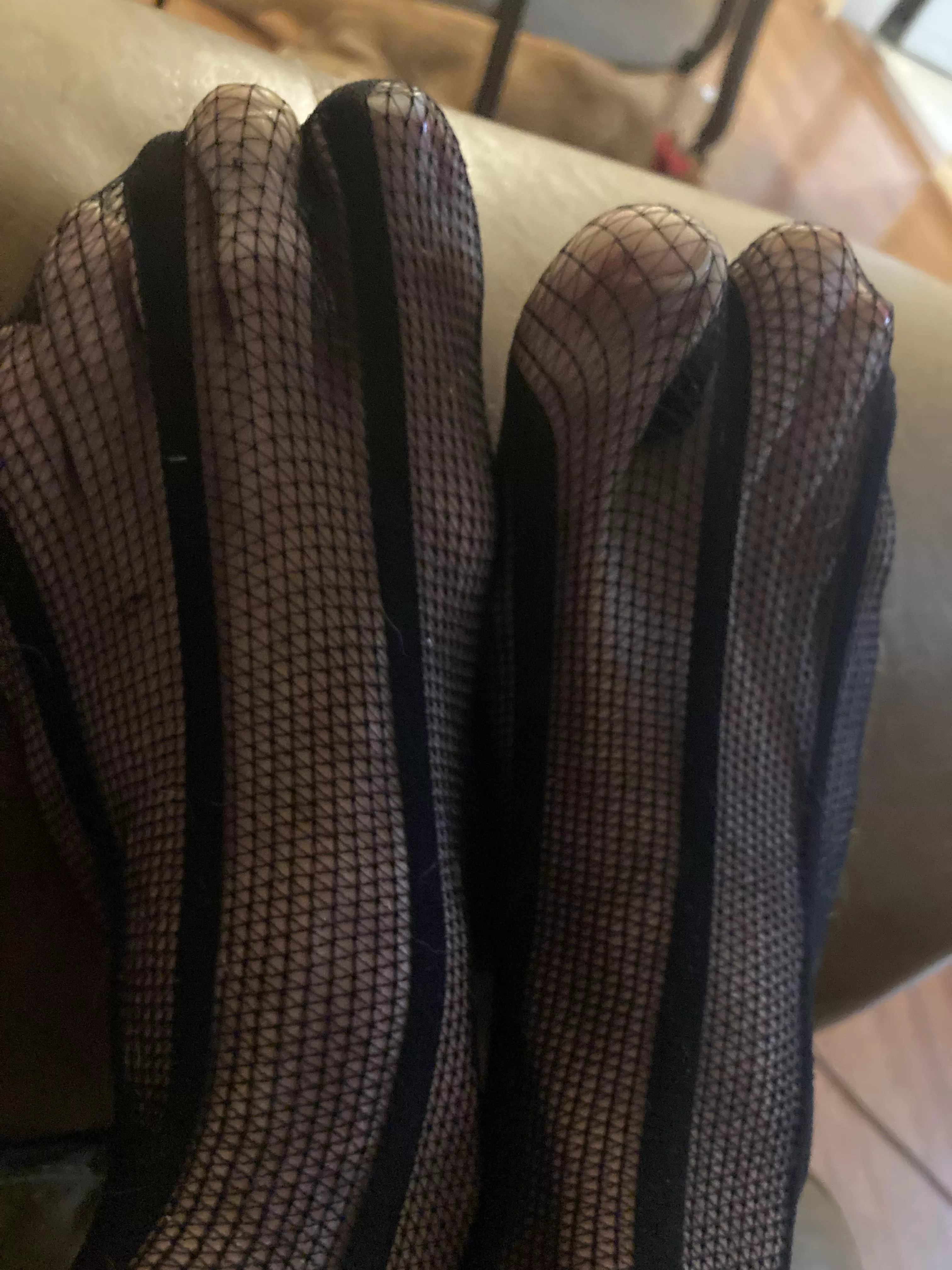 Fishnet Toes posted by Hot_Clerk_3257