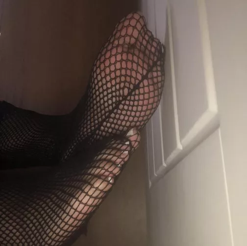 Fishnets are just so sexy .. especially on me by SofiaVos