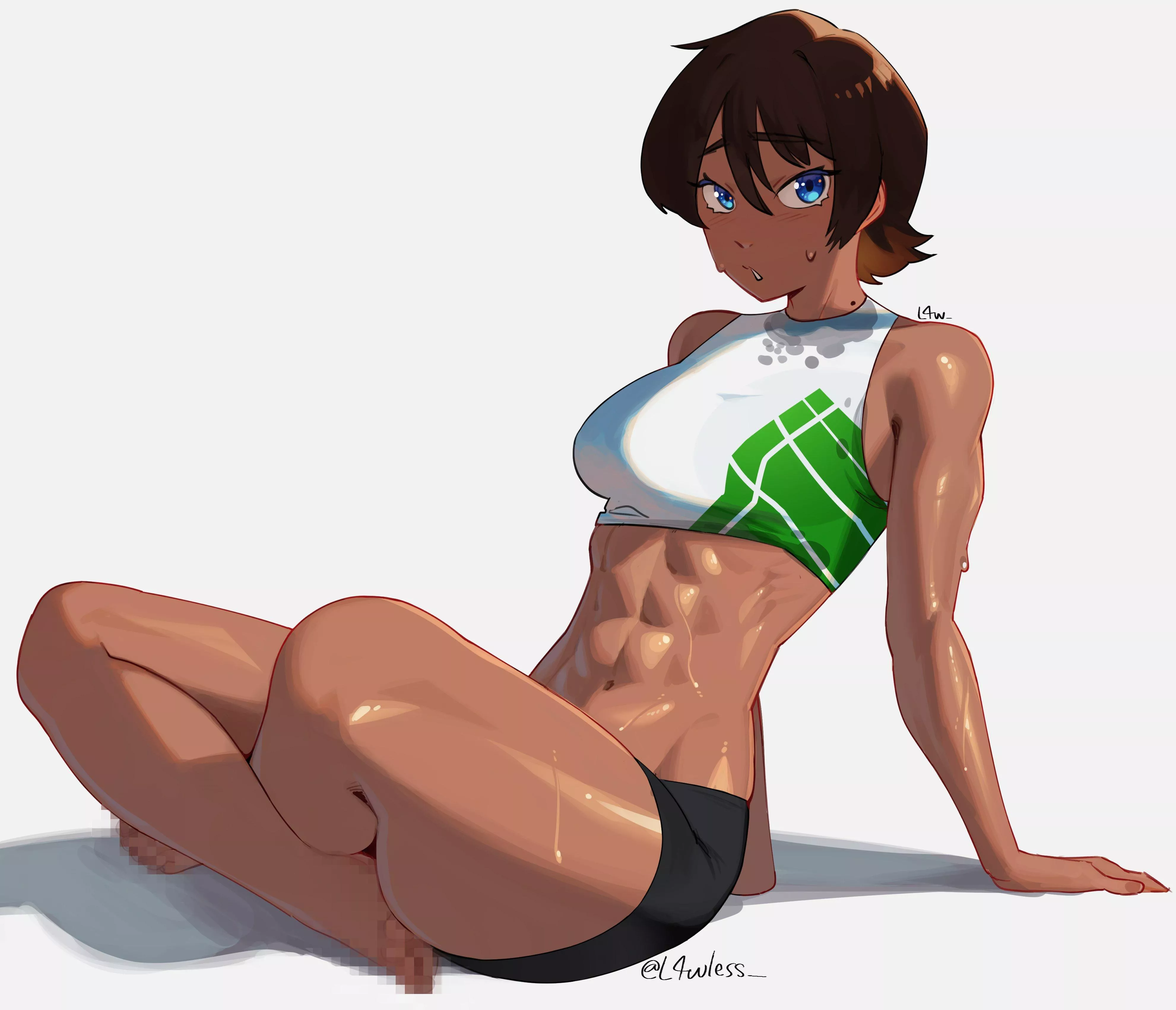 Fitness Tomboy.(@14wless_) posted by TheTMoneyMan