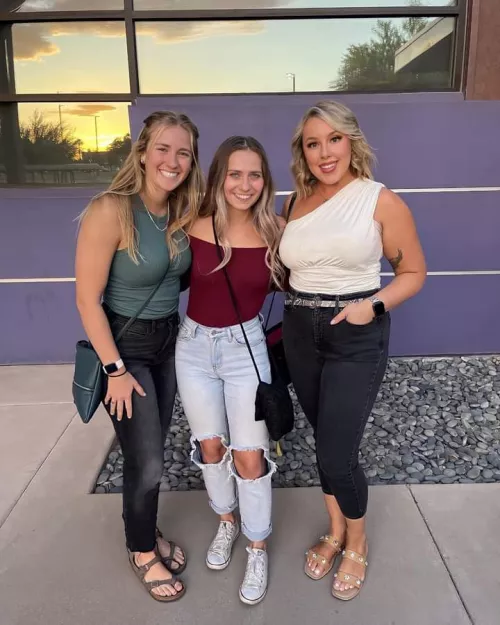 Flanked by bewbs. by HiddenSatyr