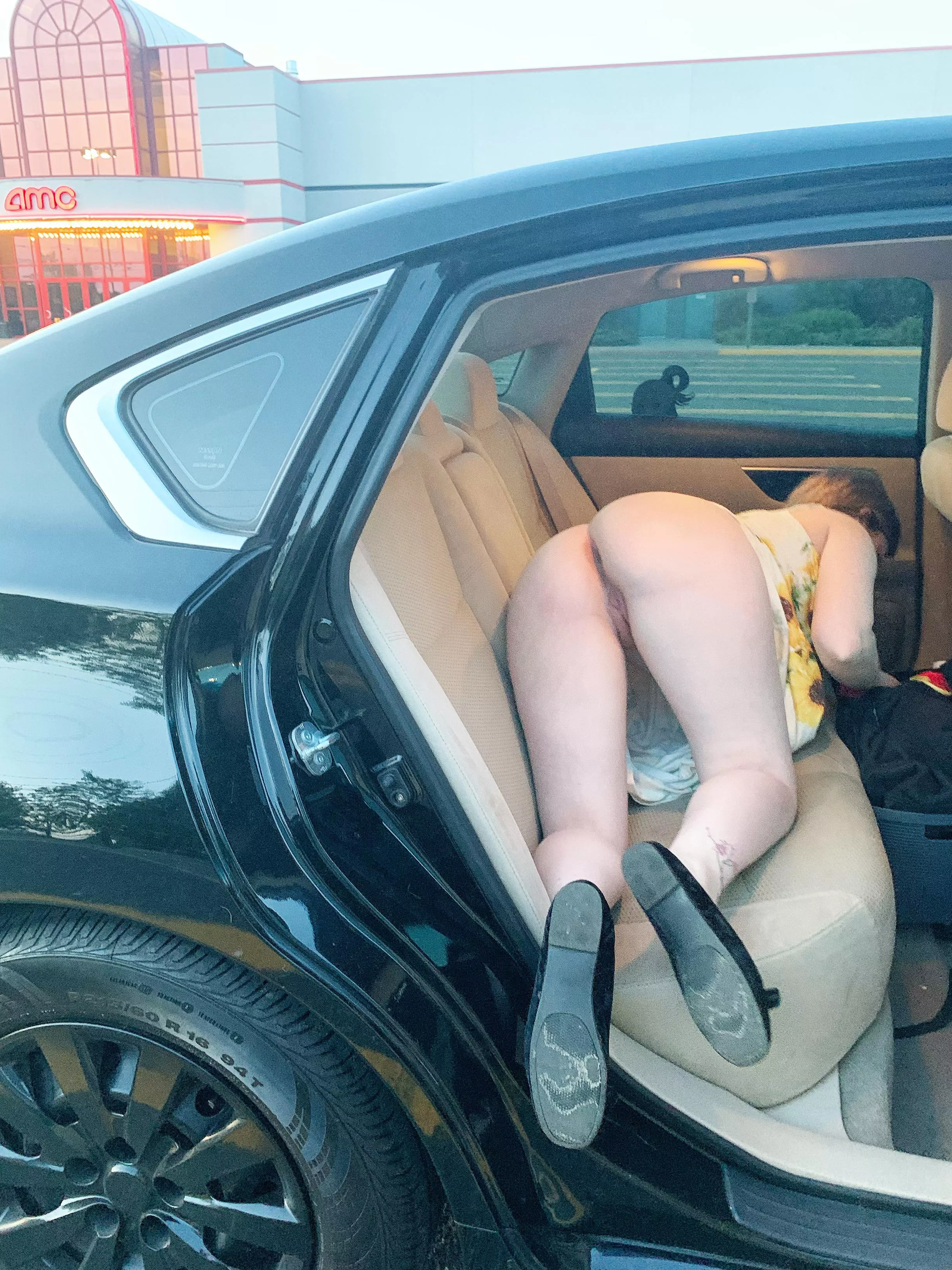 Flashing at the local theater posted by Gamer_girl_cutie_