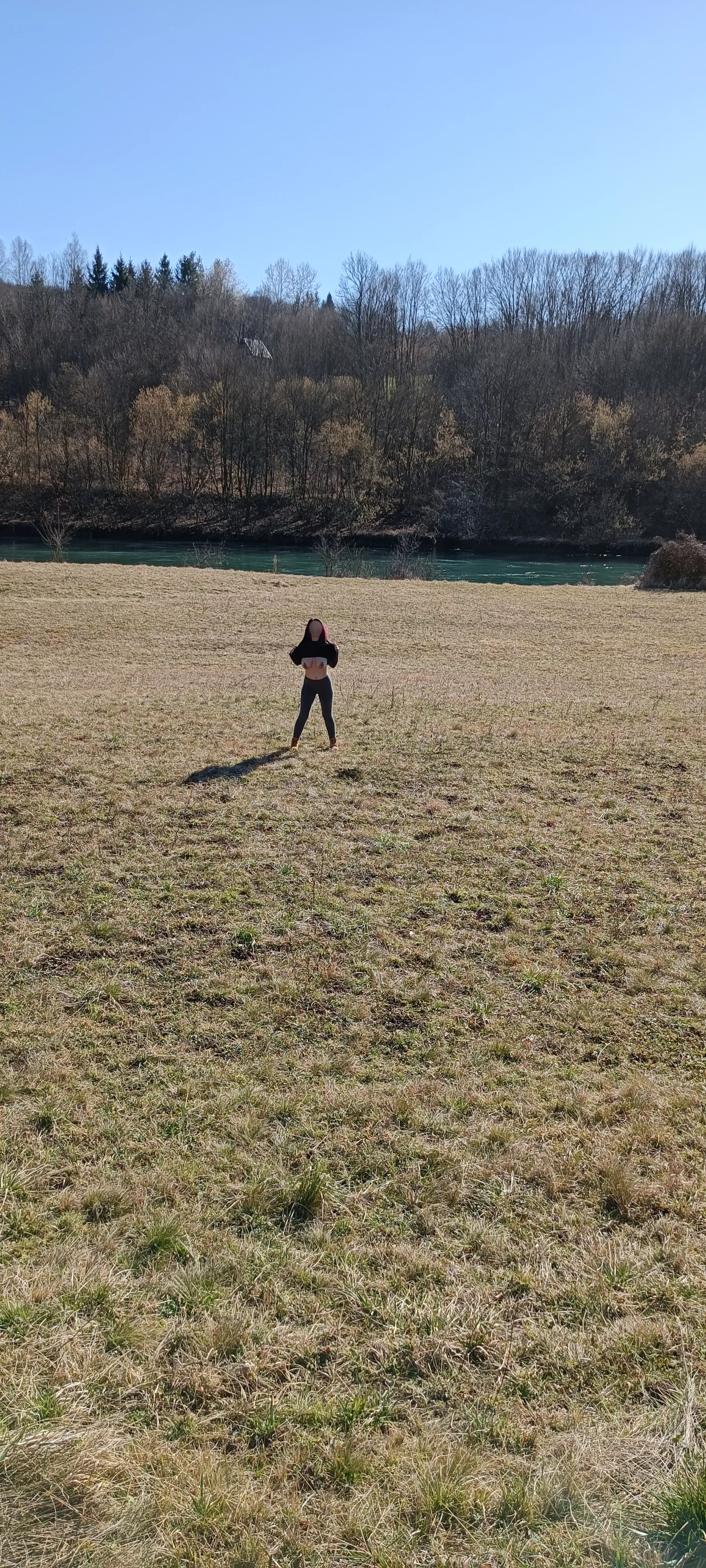 Flashing from the field 😈 posted by emily_glass909