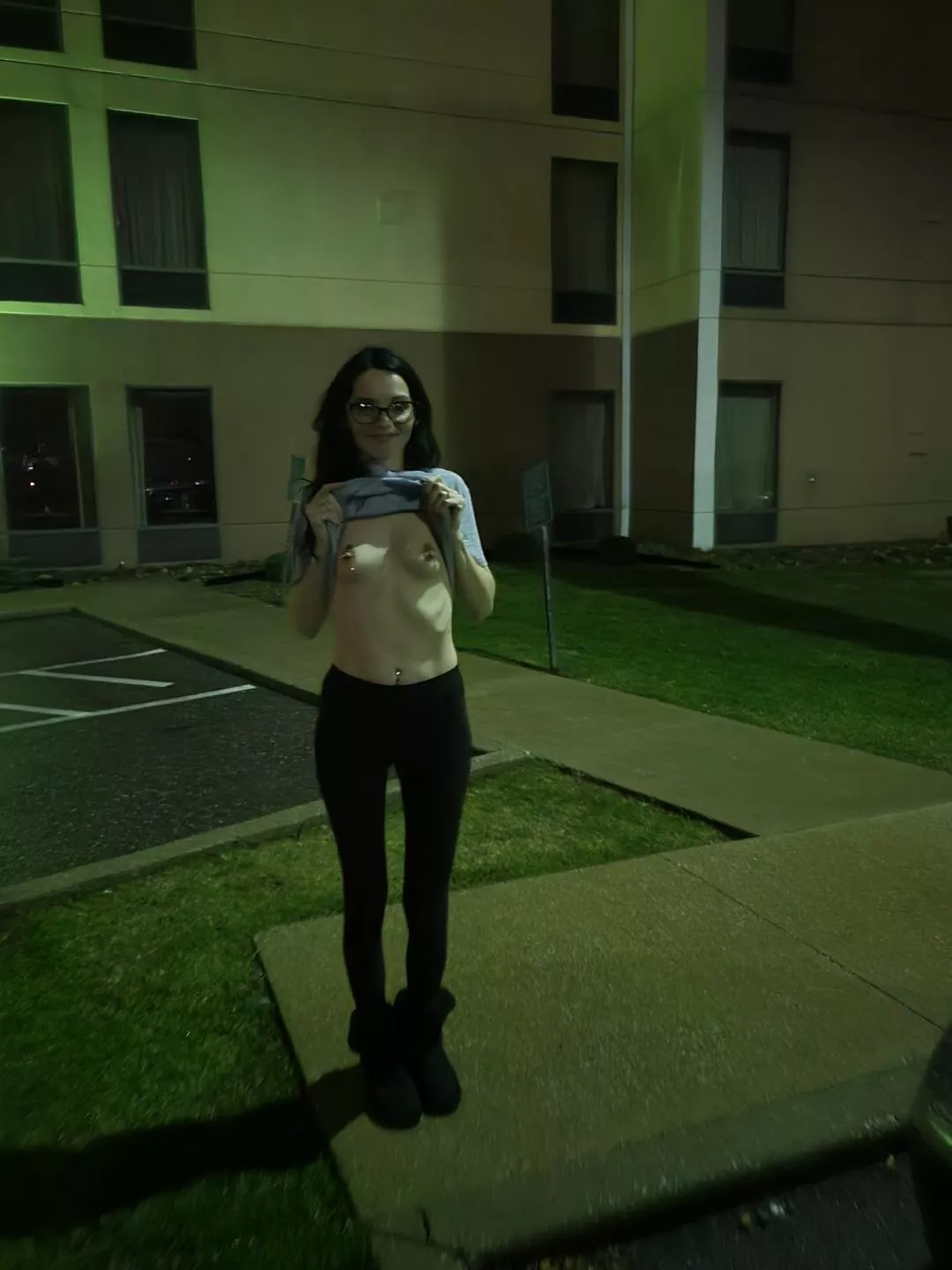 Flashing hubby at the hotel 🙈🙉 posted by Potential_End_3605