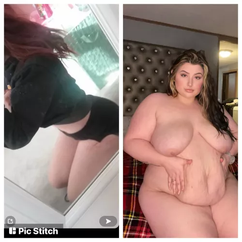 Flat belly to big belly 🥺😅 by sugargirl2001