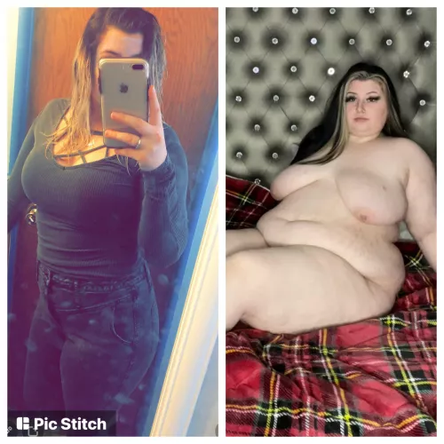 Flat to fat😅 by sugargirl2001