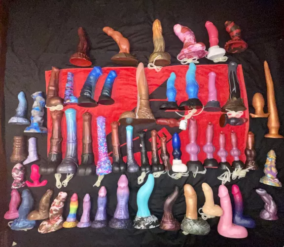 Flex Friday! This took two hours to set up… I think I’ll have to do add on pics from now on 😂 ♥️🖤 by smoothbottom1976