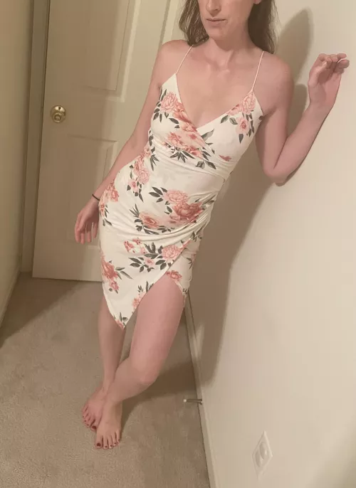 Floral dress for my sons 1 year old party today by The_Irish_Milf