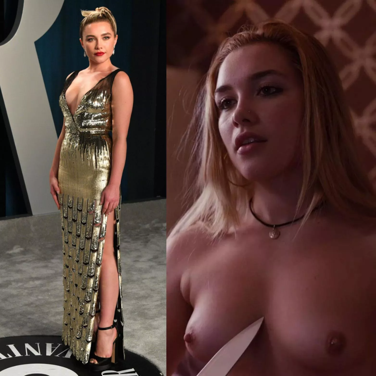 Florence Pugh posted by XXXTrio