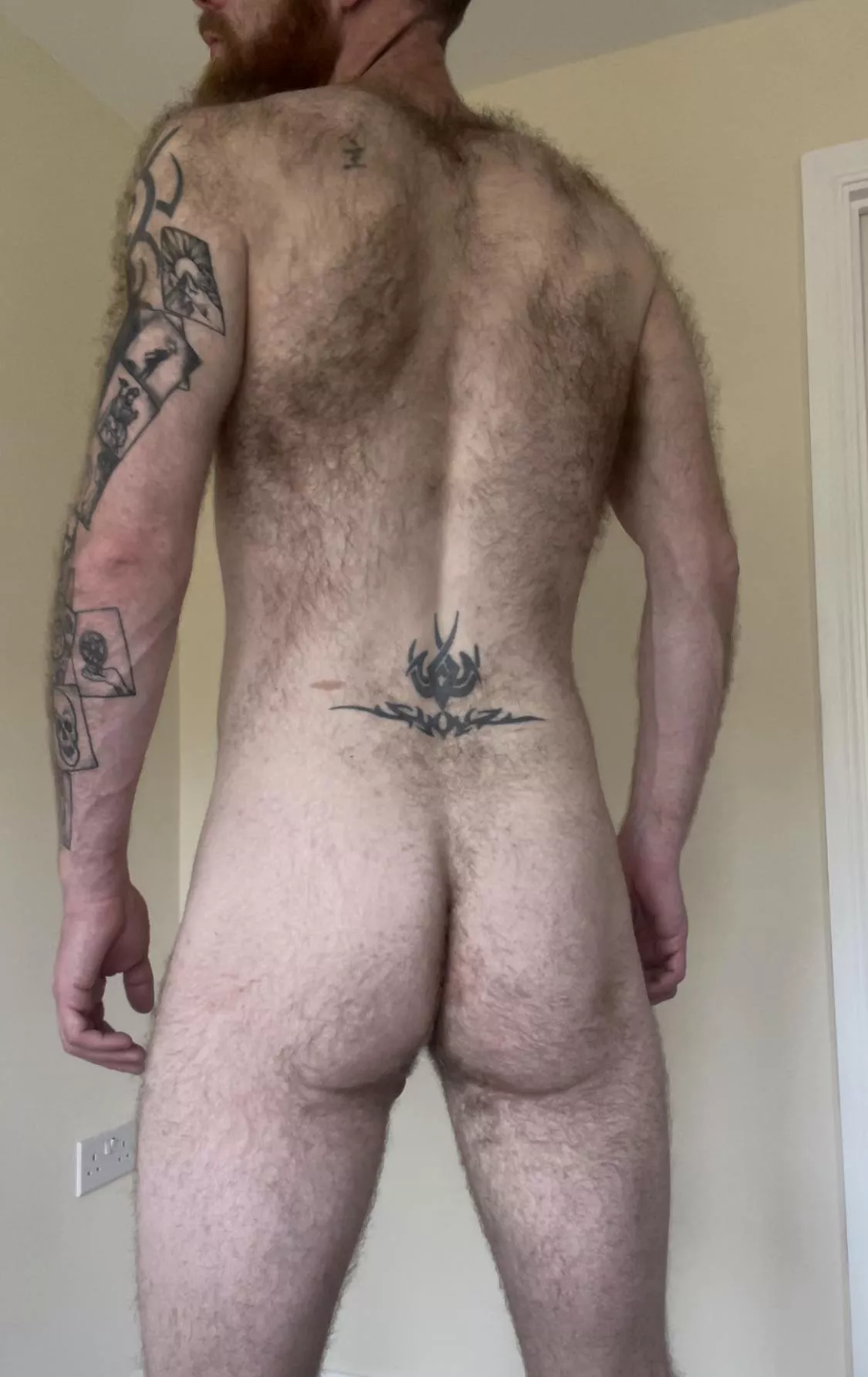 Fluffy back = Fluffy Butt!! 😜 posted by gbrad1983