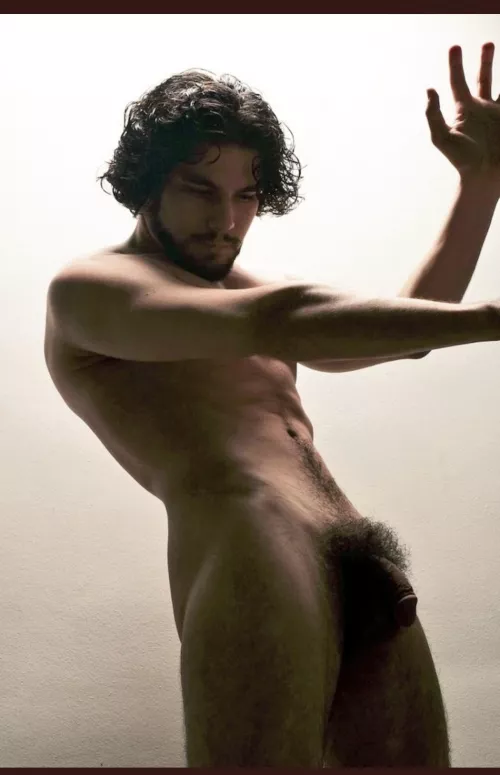 Fluffy cock! Who wants to know what his fur smells like by Jungleofhair