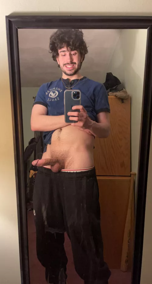 Fluffy hair! Oh yeah and fat dick 😉 by nudethrowawayXXX