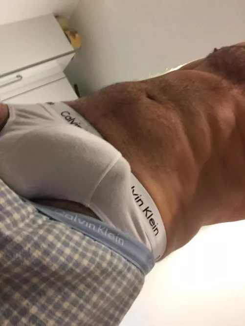 Fluffy man bulge by Tomkat781