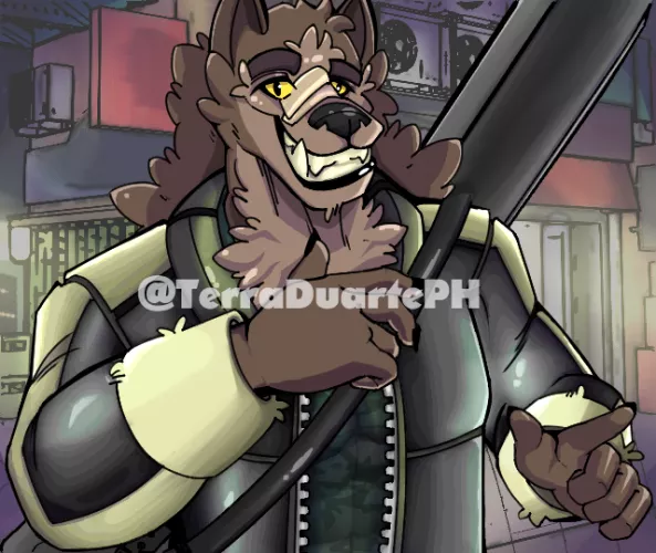 Fluffy wolf! Did you guys like it? Twitter: @TerraDuartePH by TerraDuartePH