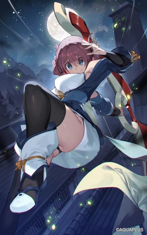 Flying mid-air [ainezu] by Servicefulbunny