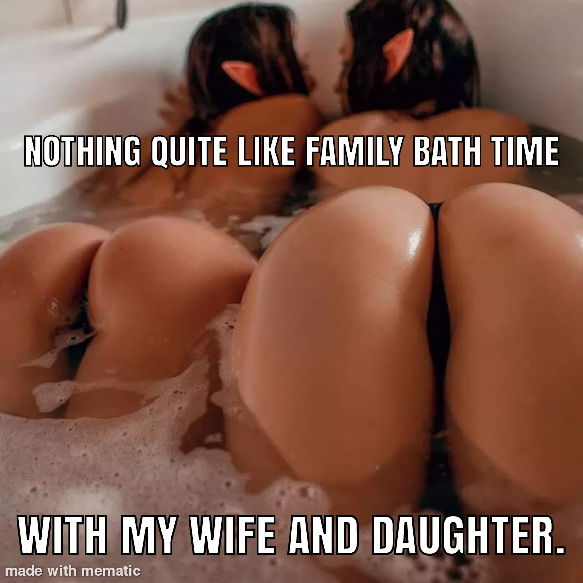 (F+M/D) Bubble Bath with Bubble Butts! posted by dusk_ryder