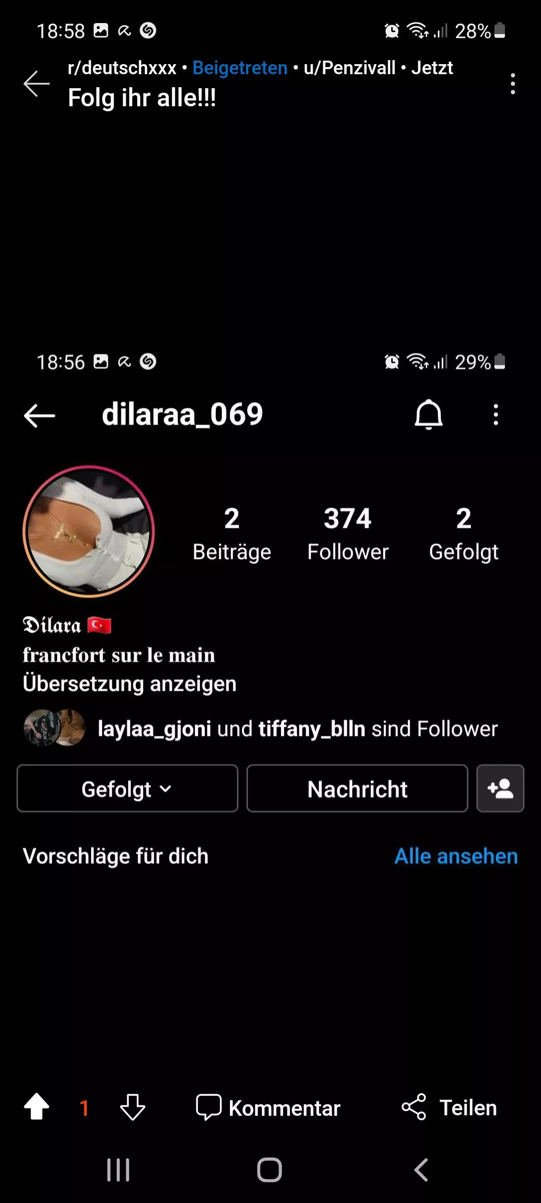 Folgt @dilaraa_069 posted by Penzivall