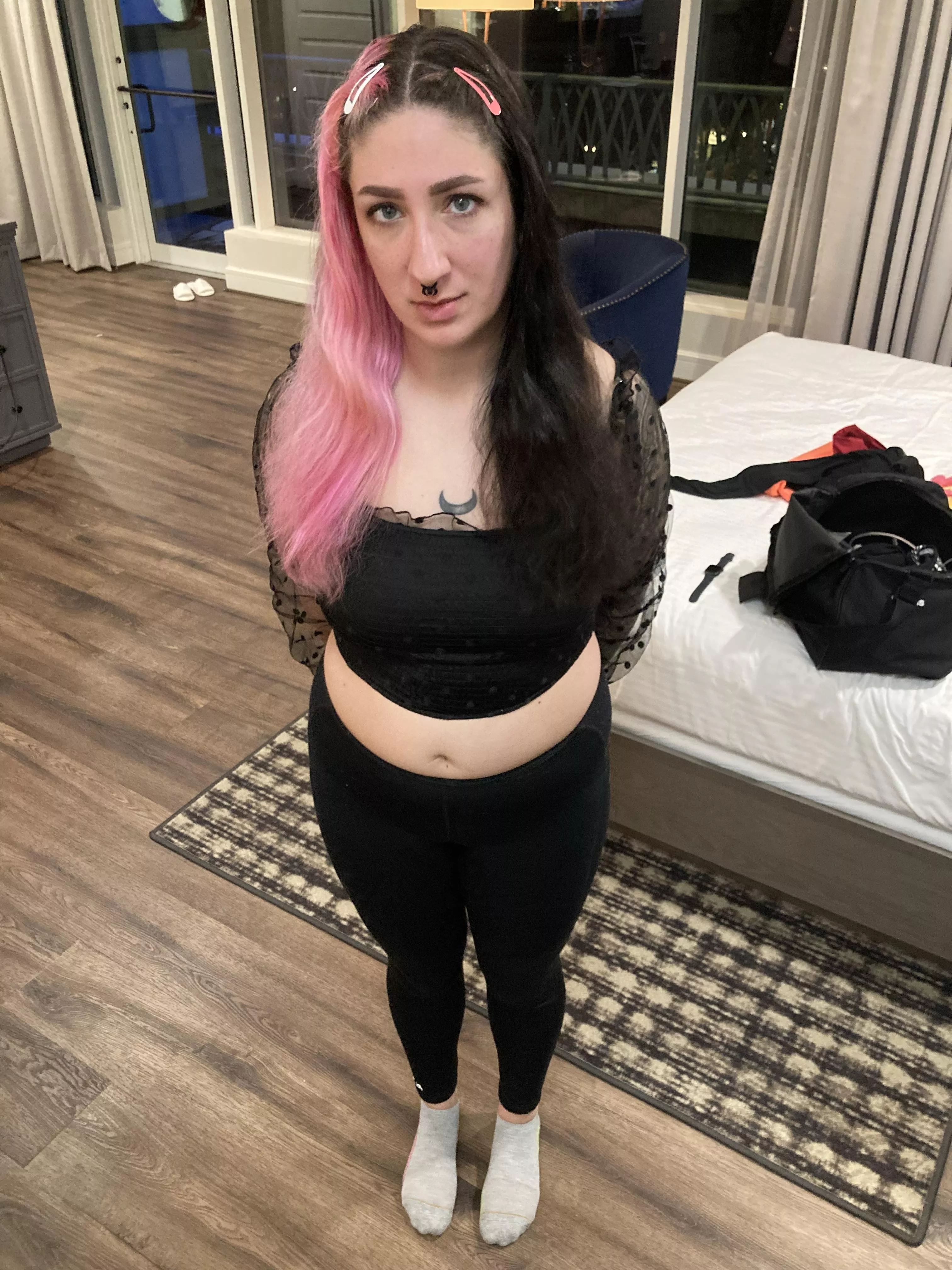 Foot rub or tummy rub? posted by Littlefuckdoll_OF