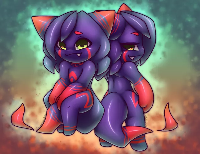 [For Hire] Ghosties (Meli, Melo and Art (c) Me) by CrazyMeliMelo