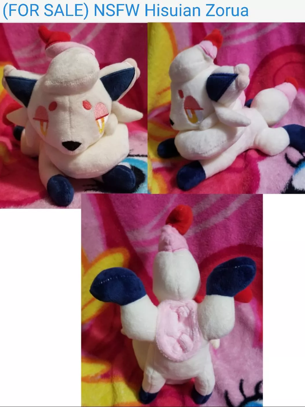 (FOR SALE) NSFW fuckable Pokemon feral Hisuian Zorua with one SPH [m/f] posted by Furry-sale