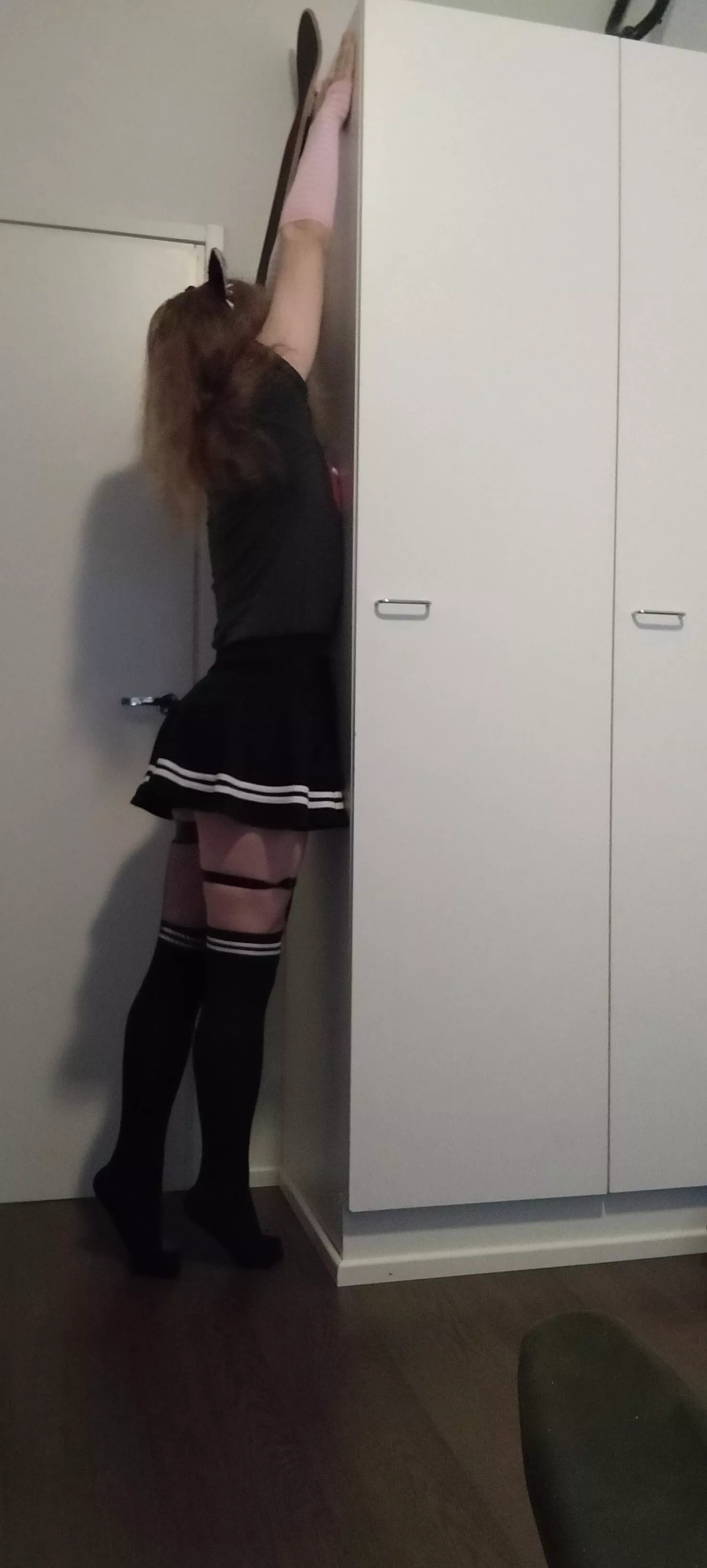 for that one person who thought i was tall this closet is barely 2 meters up posted by HealsOnHeels_UwU