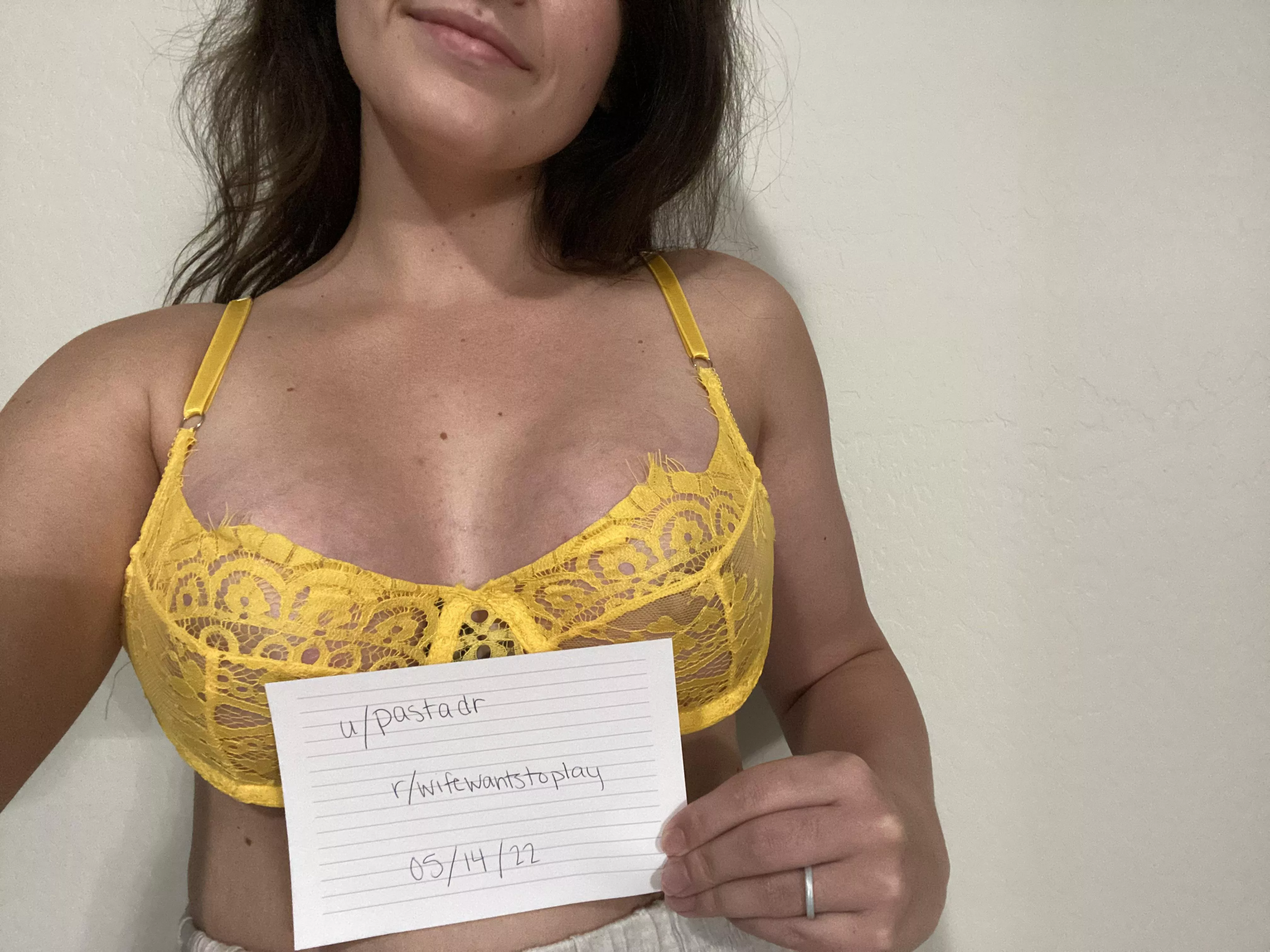 For verification purposes! posted by pastadr