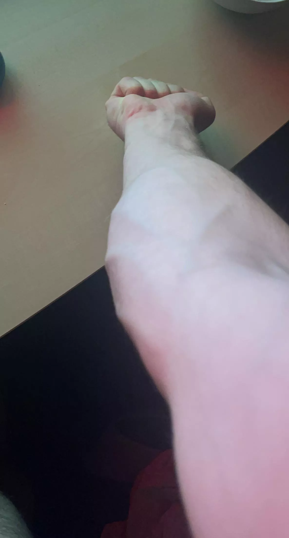 forearm in the middle of the night posted by blondboyjan