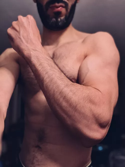 Forearms always the main focus during arm day. by Sir-D-makes-U-Drip