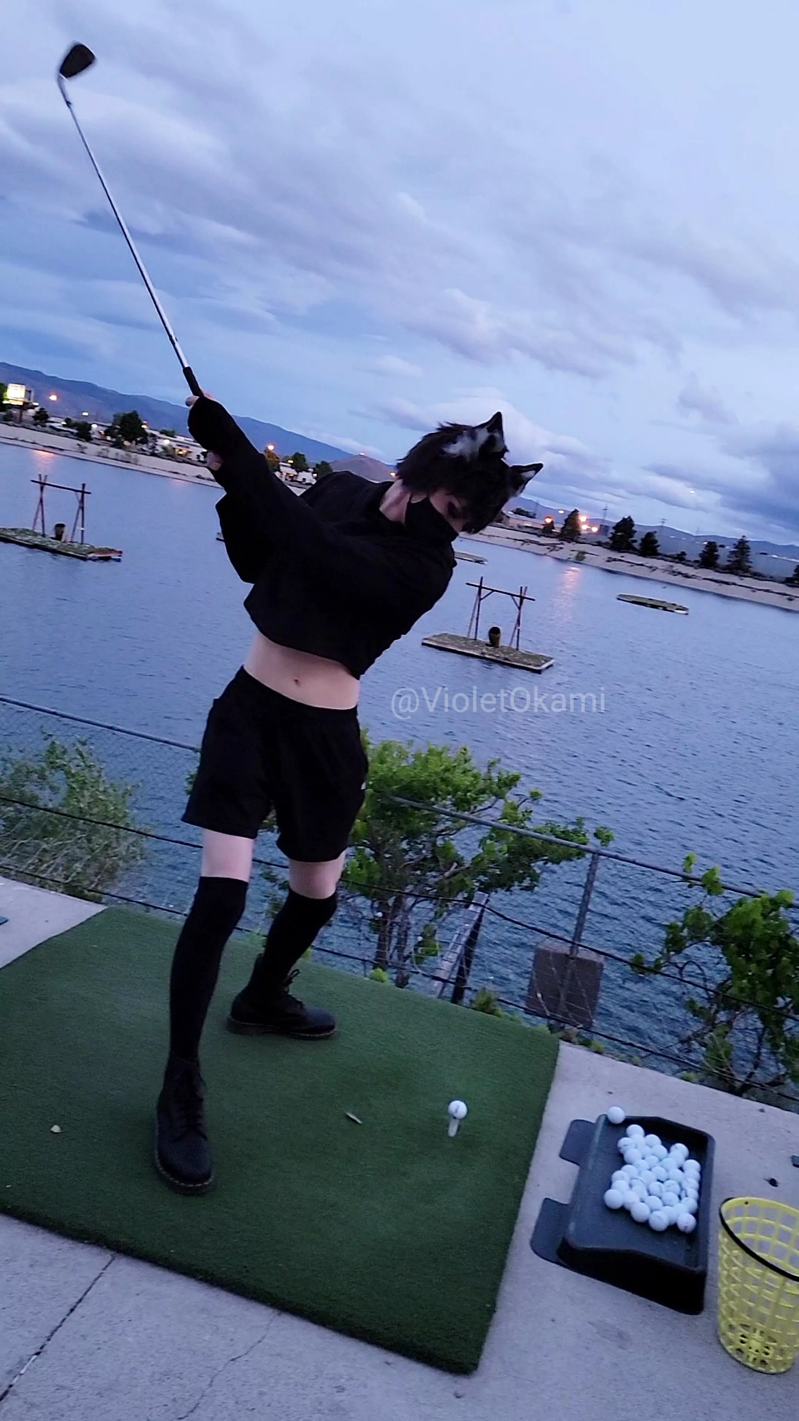 Forget Gamer Femboys, introducing golfer femboys 😂 posted by Violet_Okami