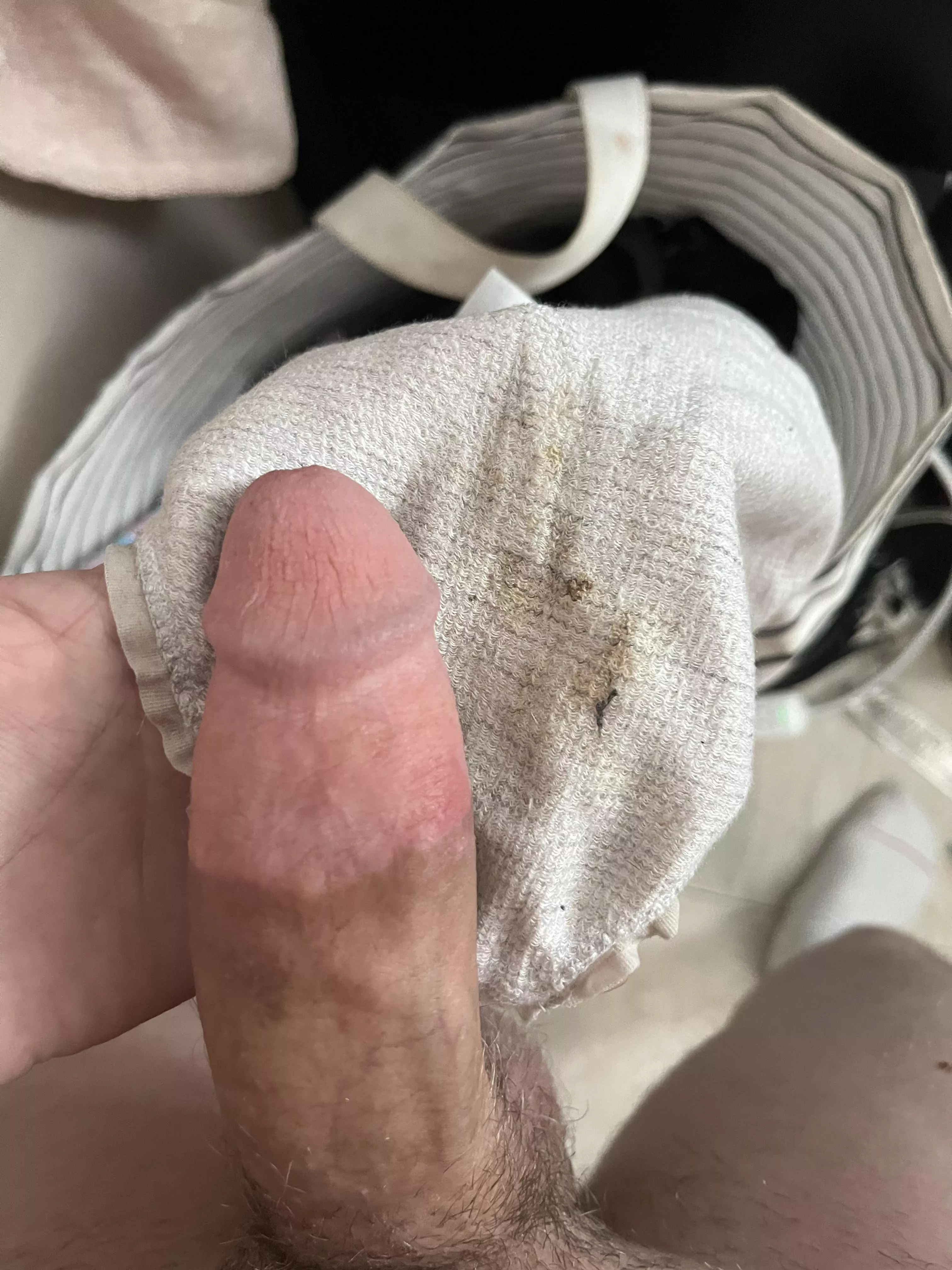 Found a freshly worn pair of my stepmoms panties in the hamper this morning, gonna be putting them to good use! 💦 posted by cumsluts4