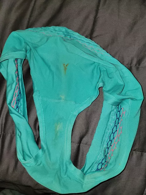Found a pair of my wife's panties on the bathroom floor by smalldickhubby2020