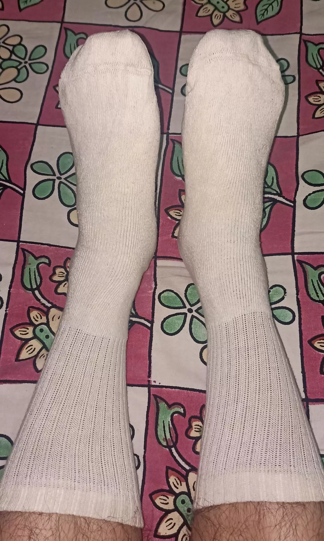 Found Some Old White Socks posted by fanwithfetish