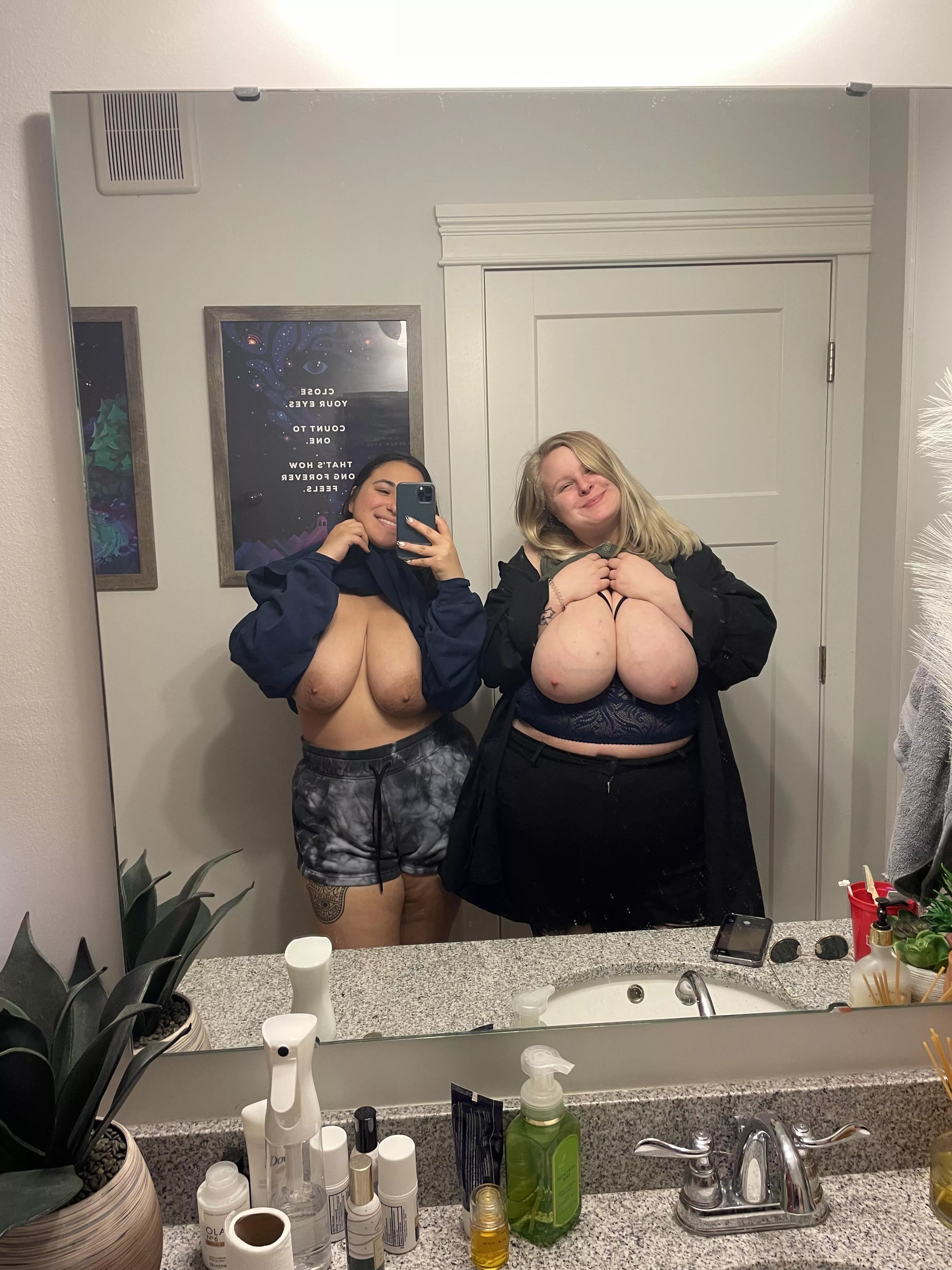 four big tits just for you 😌😈 posted by maybe-you-know-me