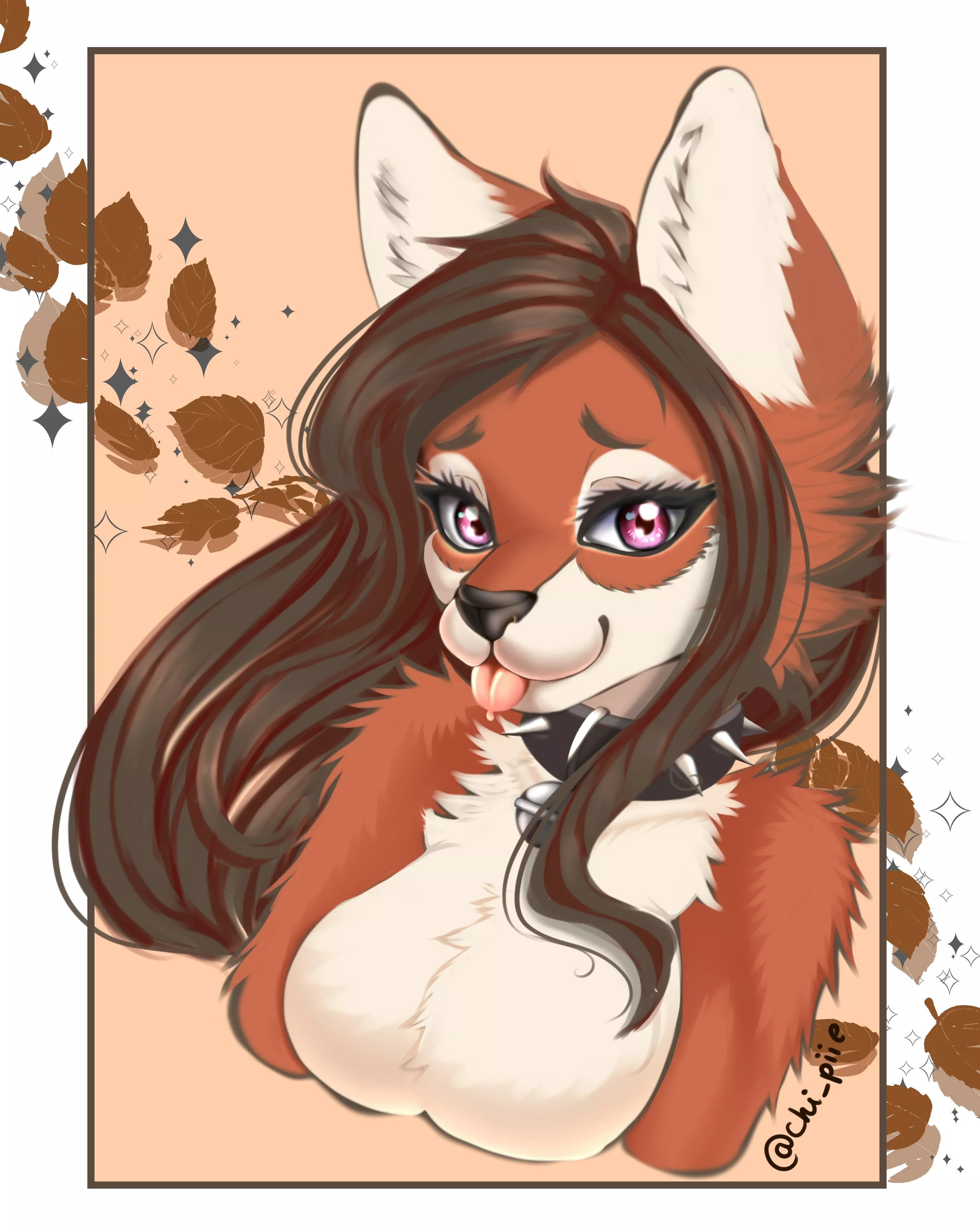 Fox, art by me @chichipupy posted by chichipupy