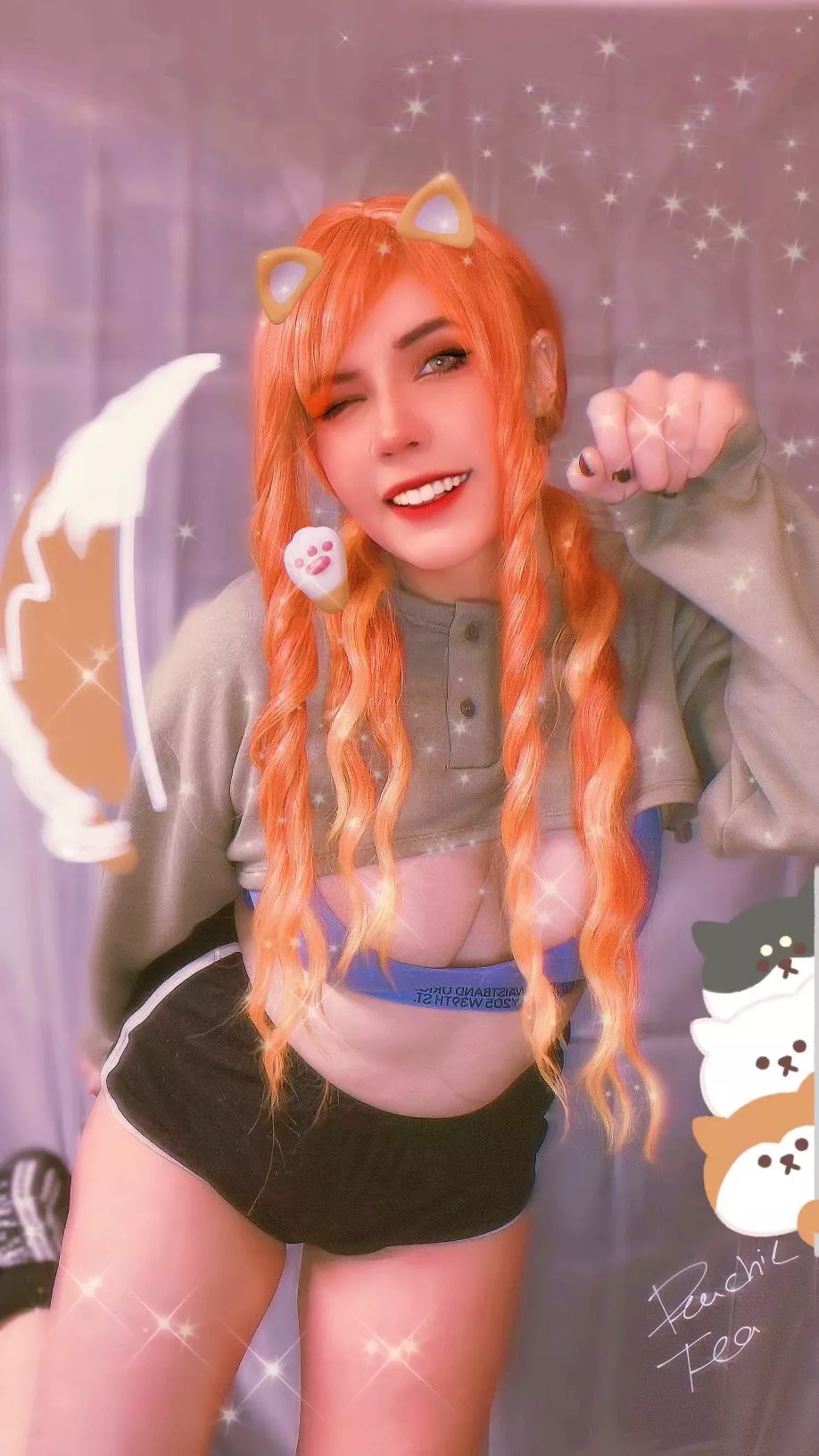 Foxes love fun ❤️😘 posted by _Peachie_Tea