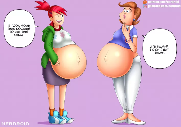 Frankie Foster and Mrs. Turner pregnant - Commission made by me(NerDroid) by Ner-Droid