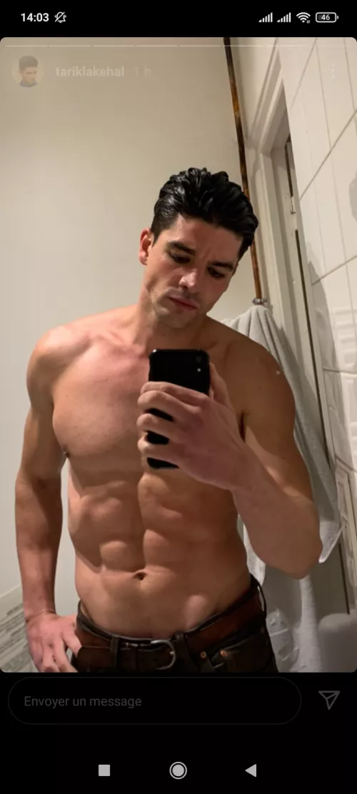 French-Algerian model Tarik Lakehal by Aware_Lynx5187