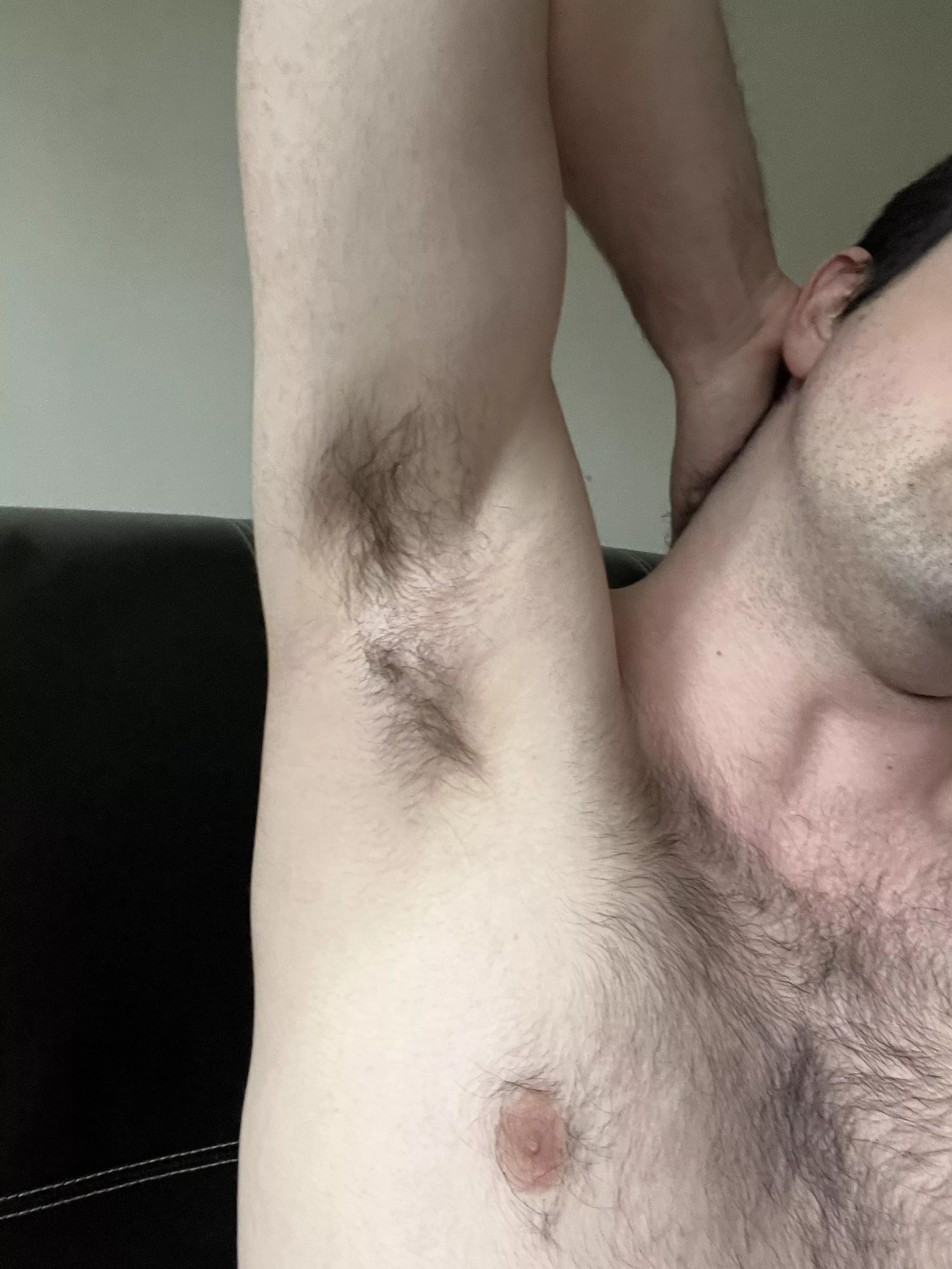 Fresh new pit pic. Who wants a lick?👅👅💦 posted by StraightHungAlpha