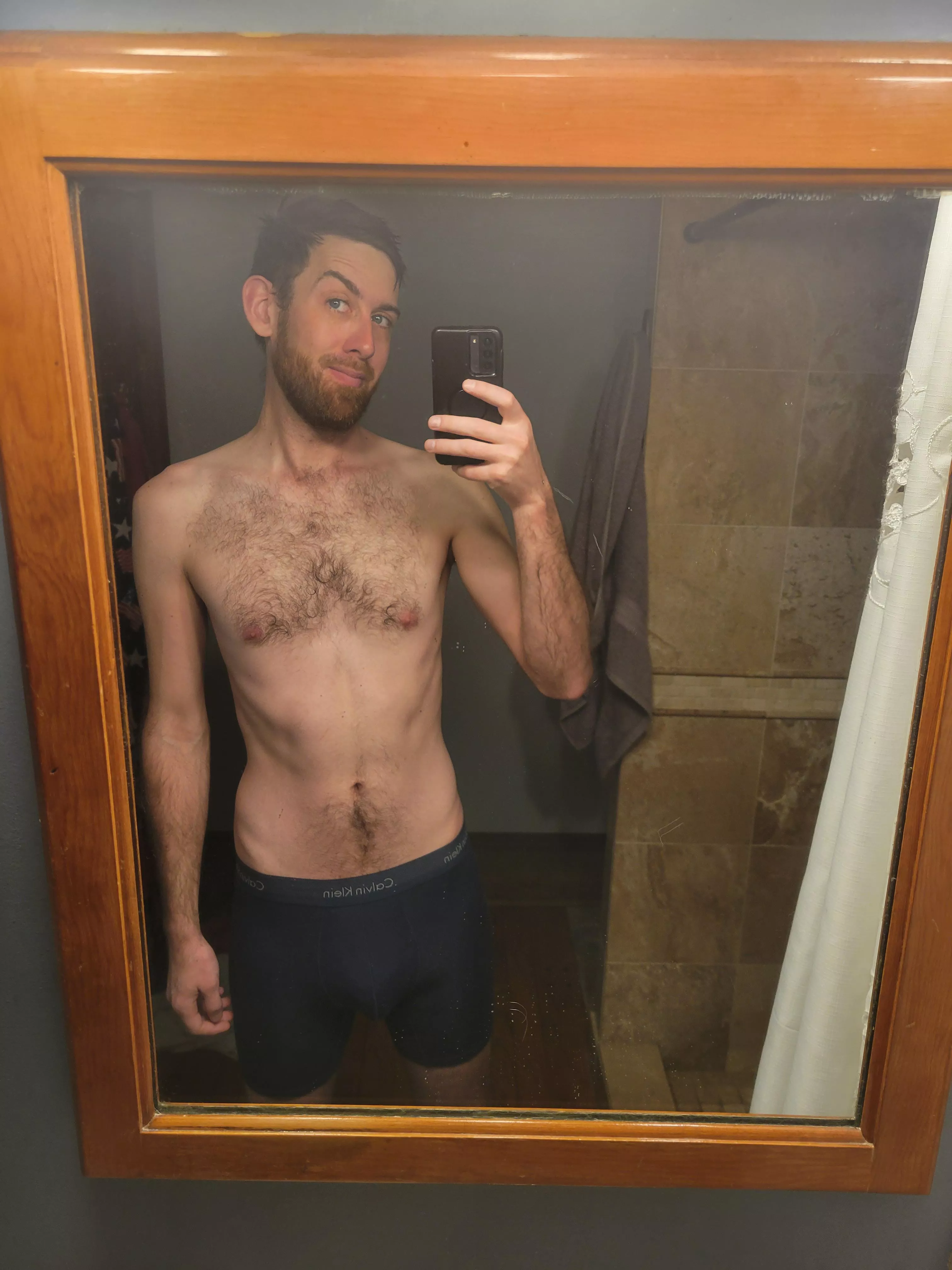 Fresh out of the shower, morning gents posted by Cojamb